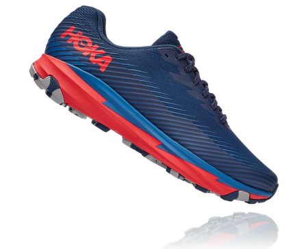 Hoka One One Torrent 2 Moški Pohodniški Čevlji Modra / Rdeča SI-965804T